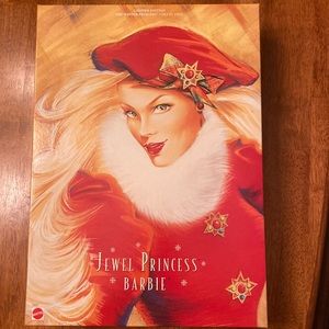 1996 Jewel Princess Limited Edition Winter Princess Collection Barbie
